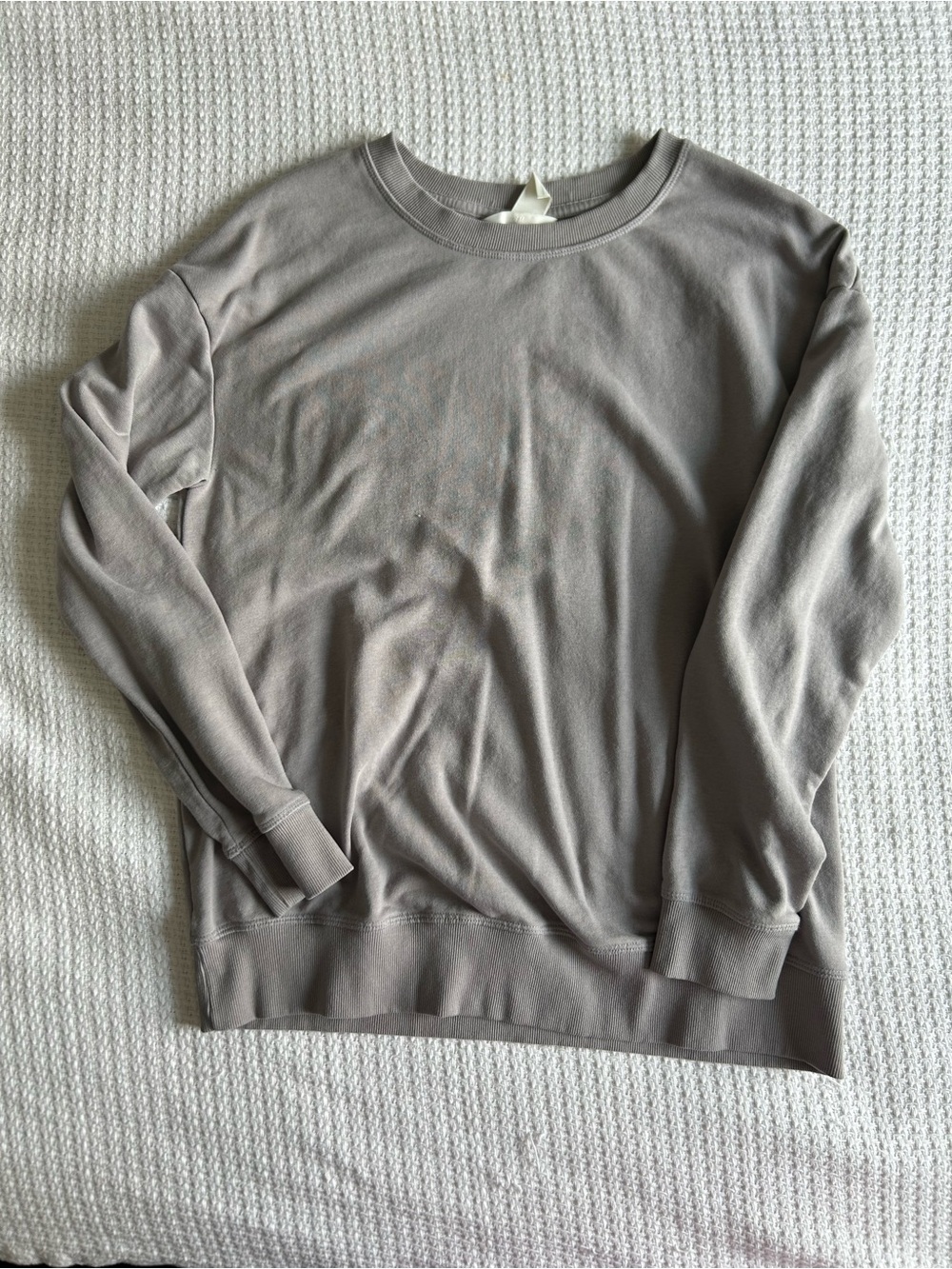 H&M Maternity Crewneck Sweater in Gray